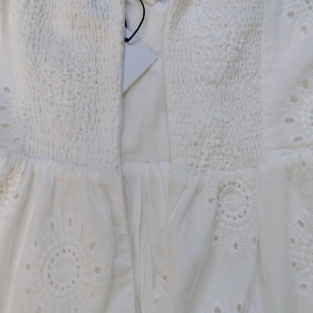 Princess Polly White Lace Mini Dress NWT Women's Size 2 - Picture 8 of 11